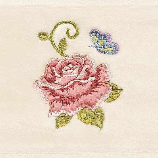 Linum Home Textiles Rebecca Embellished 3-pc. Bath Towel Set
