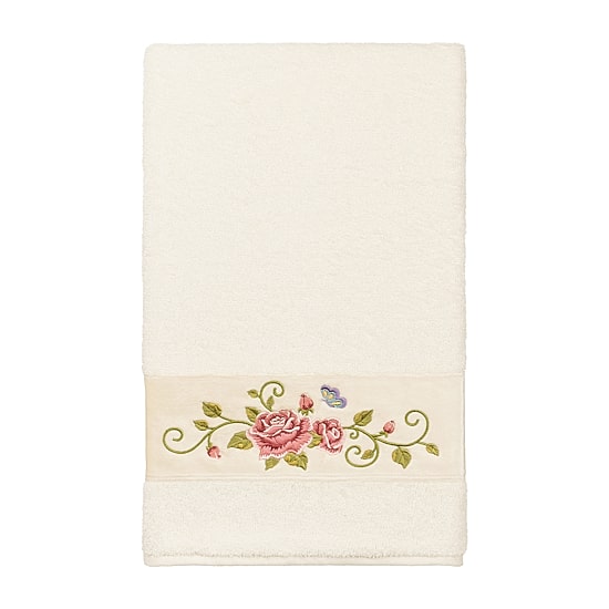 Linum Home Textiles Rebecca Embellished 3-pc. Bath Towel Set