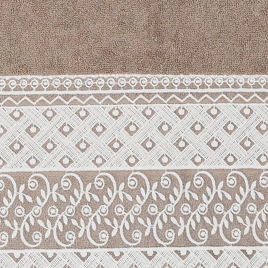 Linum Home Textiles Aiden Embellished 3-pc. Bath Towel Set