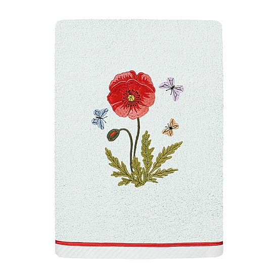 Linum Home Textiles Polly Embellished 2-pc. Embellished Hand Towel