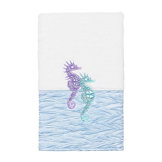 Linum Home Textiles Sofia Embellished 3-pc. Bath Towel Set