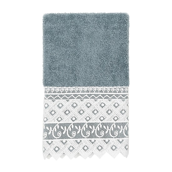 Linum Home Textiles Aiden Embellished Hand Towel