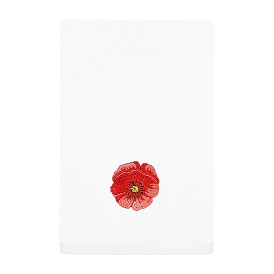 Linum Home Textiles Polly 2-pc. Embellished Fingertip Towel