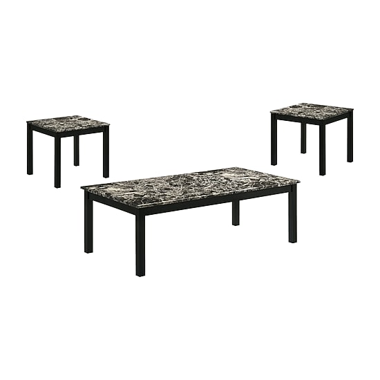 Funiture Of America Linel Easy Setup Coffee Table Set