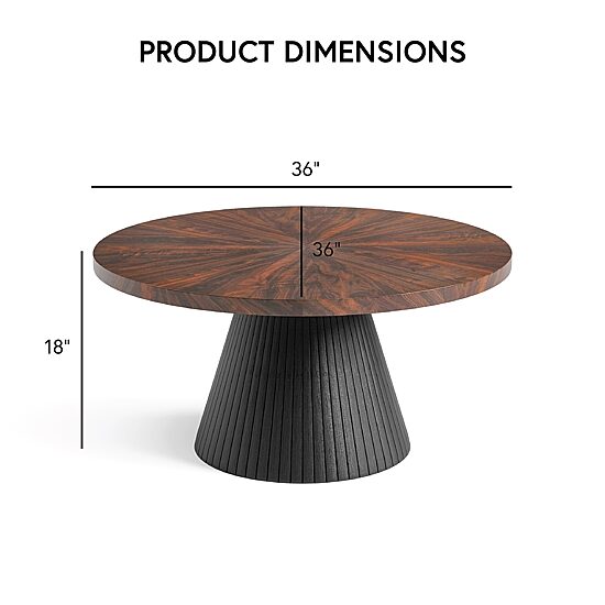 Furniture Of America Fazzy Easy Setup Accent Table