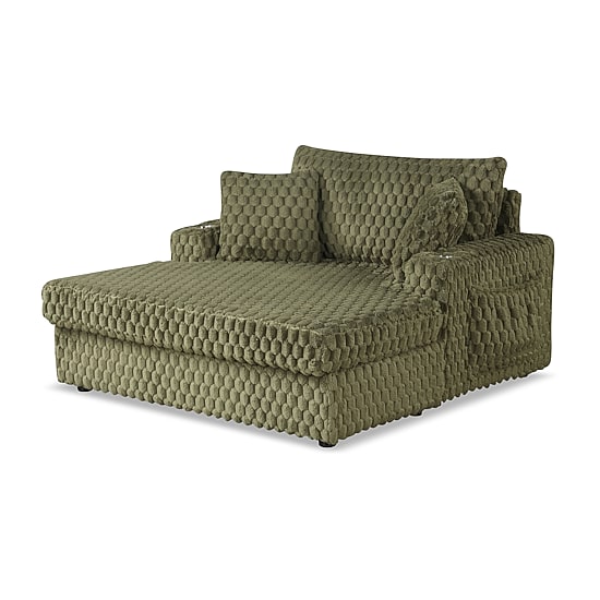 Furniture Of America Nattel Upholstered Chaise Lounges