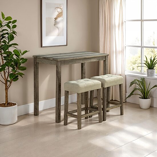Furniture Of America Protan Tufted Coffee Table set