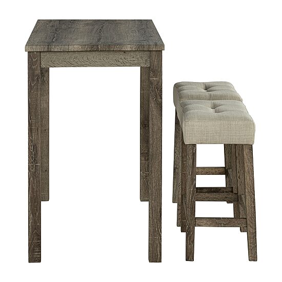 Furniture Of America Protan Tufted Coffee Table set