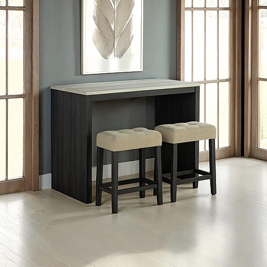 Furniture Of America Tarr Tufted Bar Set