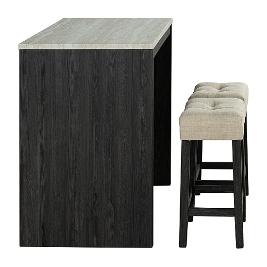 Furniture Of America Tarr Tufted Bar Set