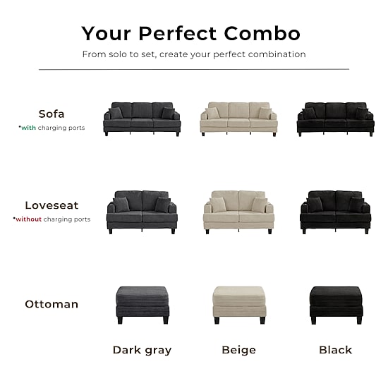 Furniture of America™ Kasin Storage Ottoman