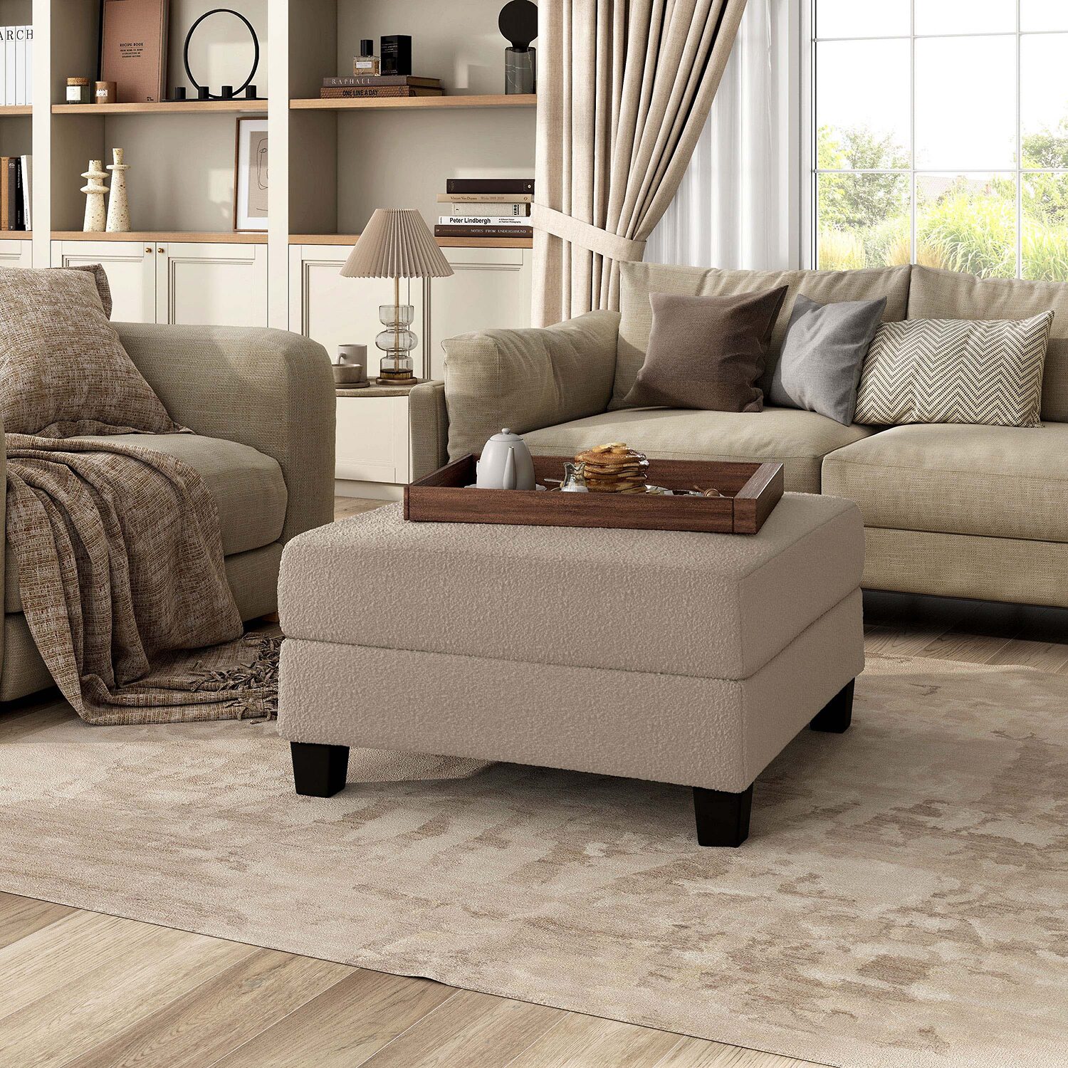Furniture Of America Colby Storage Ottoman