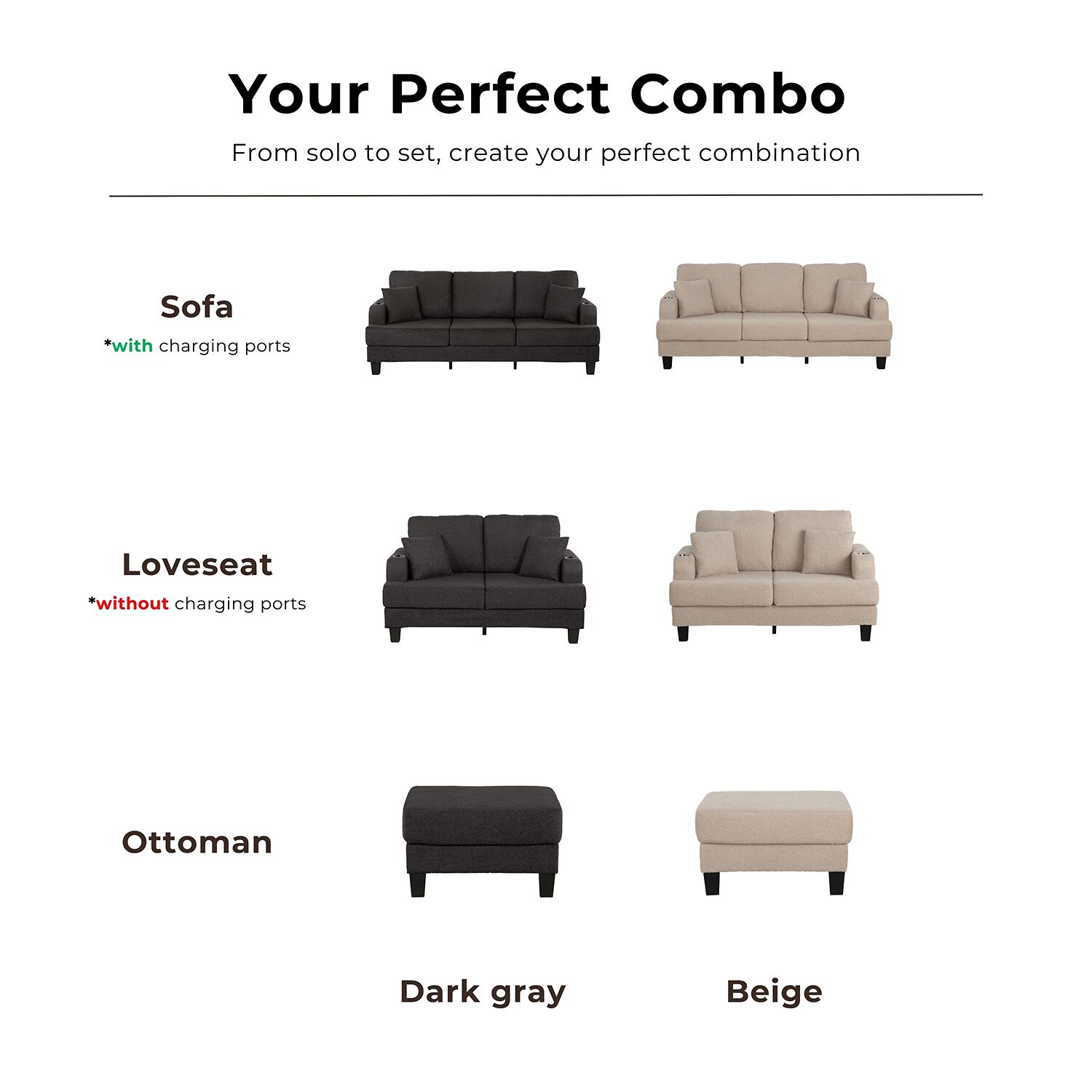 Furniture Of America Colby Storage Ottoman