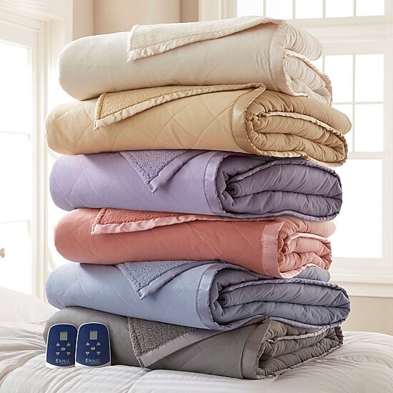 Micro Flannel Heated Electric Extra Weight Blanket