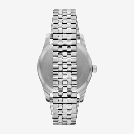 Mens Silver Tone Stainless Steel Expansion Watch Fmdjo297