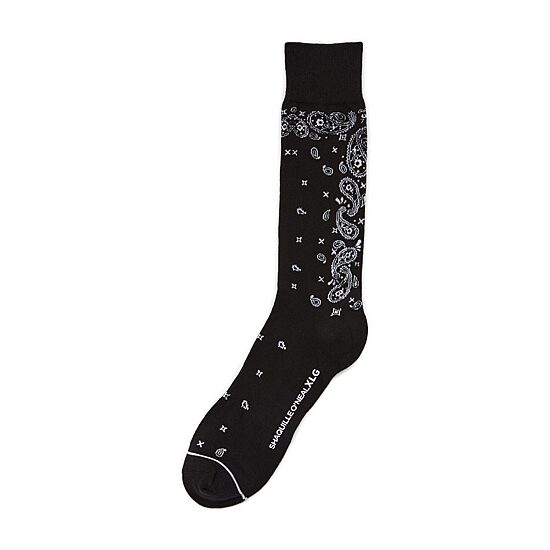Shaquille O'Neal XLG™ Dress Mens 1 Pair Big and Tall Crew Socks