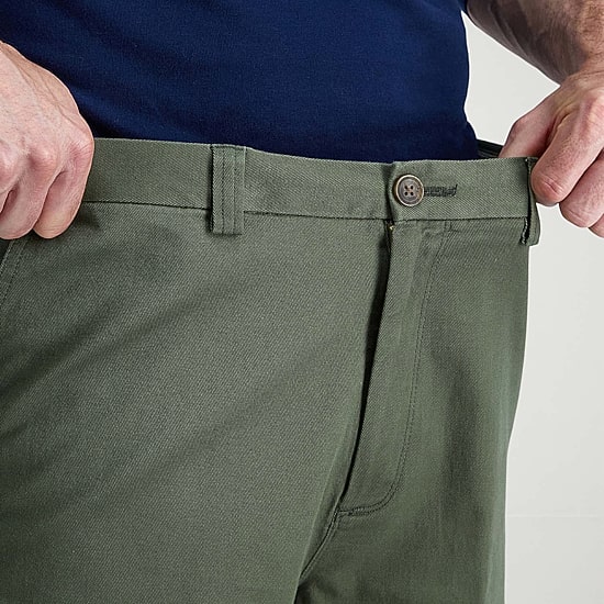 Haggar Stretch Comfort Cargo Stretch Tech Mens 10" Stretch Fabric Cargo Short