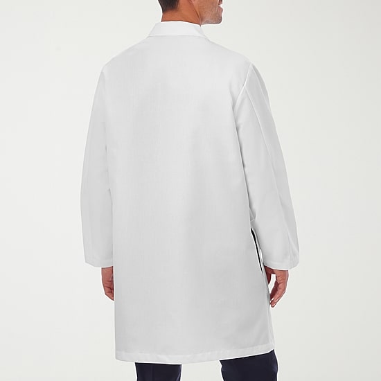 Meta Labwear 15112 38" Mens Long Sleeve Lab Coat