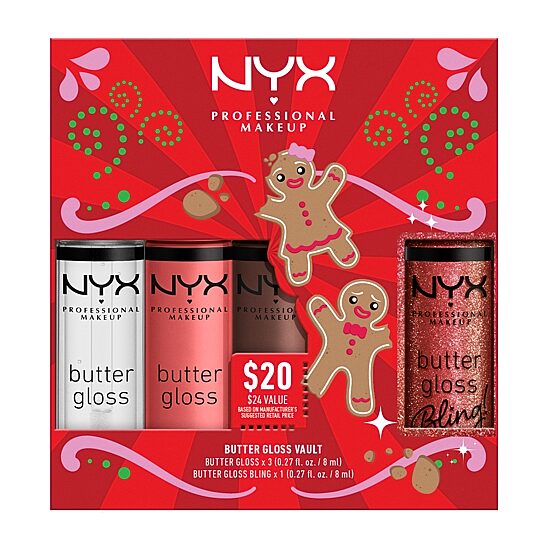 NYX Professional Makeup Butter Lip Gloss Vault ($24 Value)