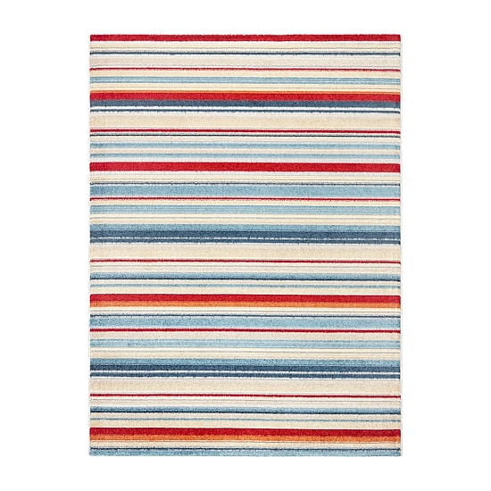 Town And Country Rio Stripe Outdoor Indoor Rectangular Area Rug