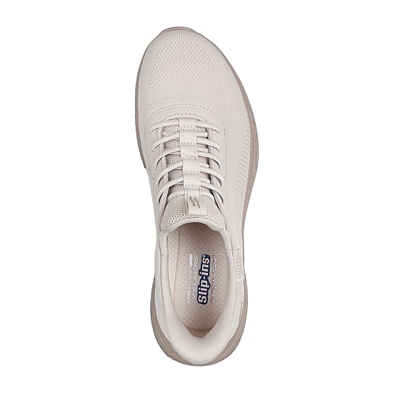 Skechers Bobs Hands Free Slip-Ins Hands Free Bobs Arc Waves Womens Slip-On Walking Shoes