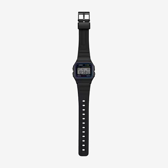 Casio Mens Digital Black Strap Watch F91w-1os