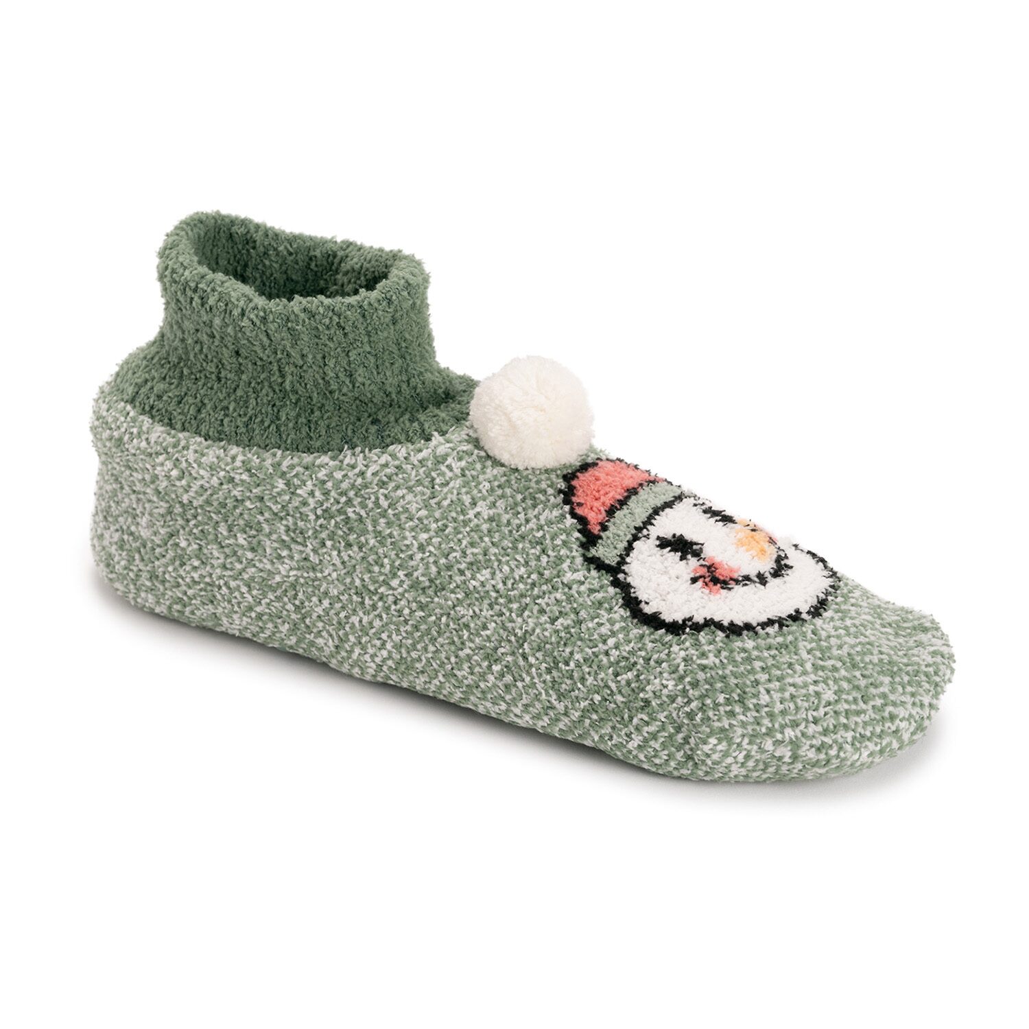 Muk Luks Womens 1 Pair Slipper Socks