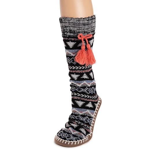 Muk Luks Womens 1 Pair Slipper Socks