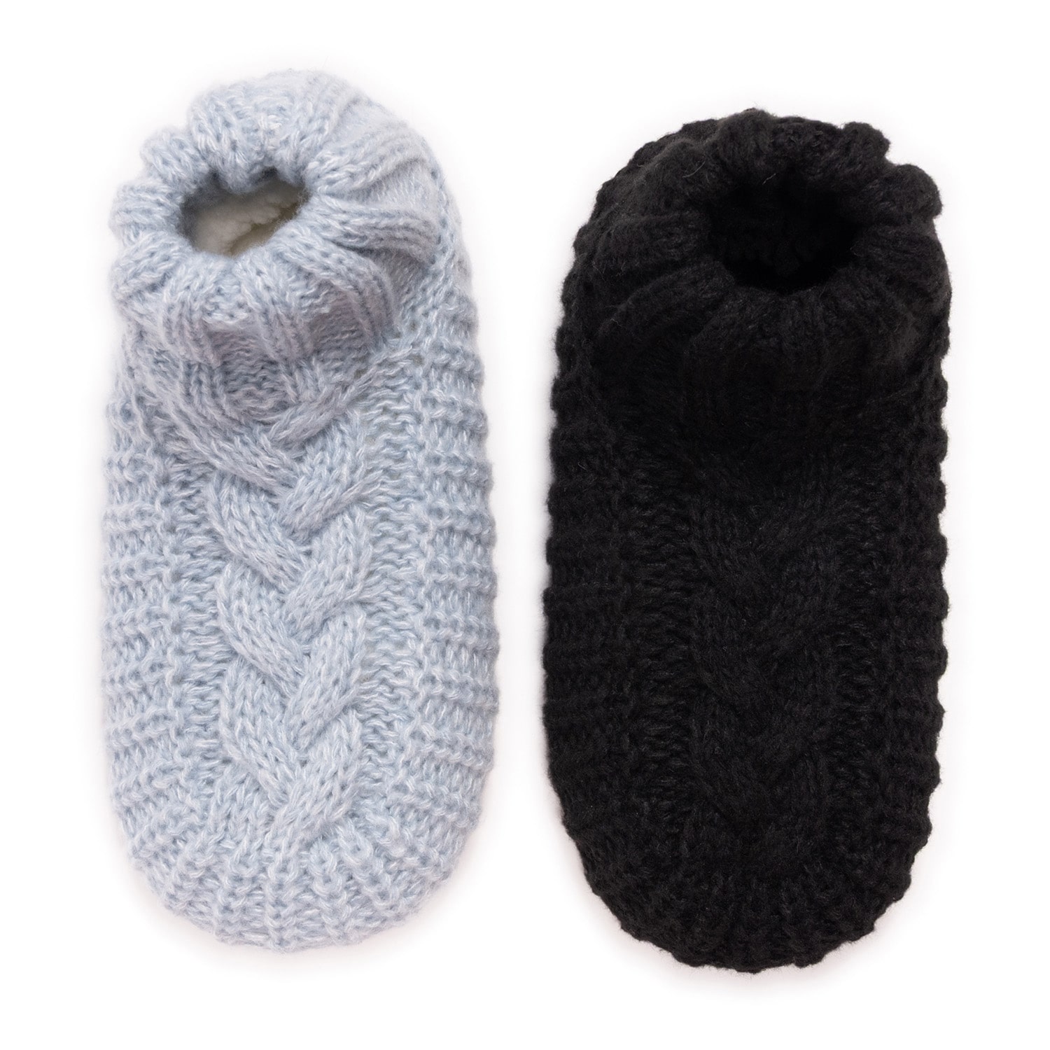 Muk Luks Womens Multi-Pack 2 Pair Slipper Socks