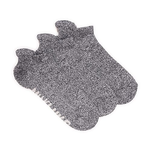 Muk Luks 3 Pair Compression Socks Womens, One Size Fits Most, Black