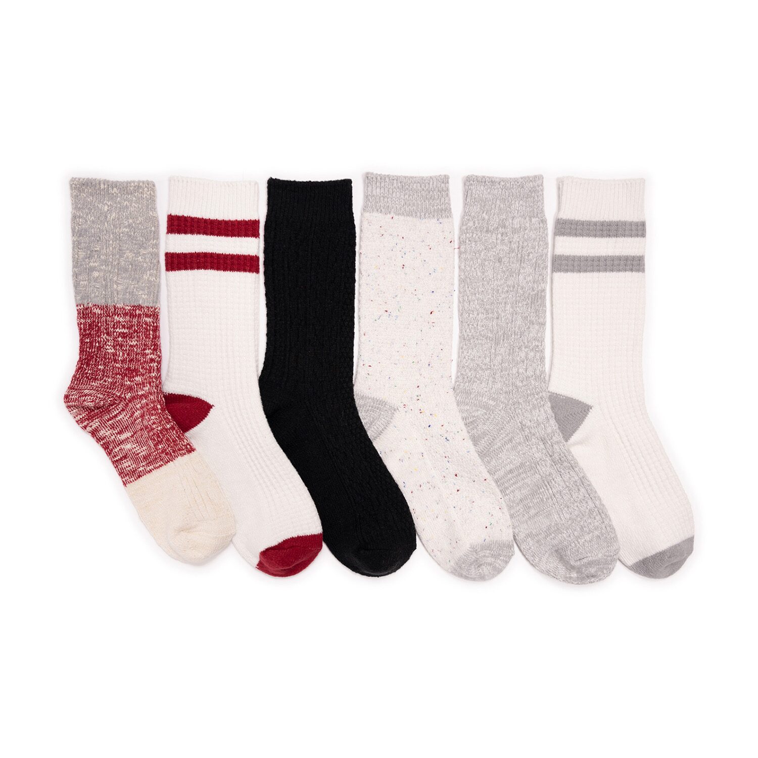 Muk Luks Womens Multi-Pack Boot Socks
