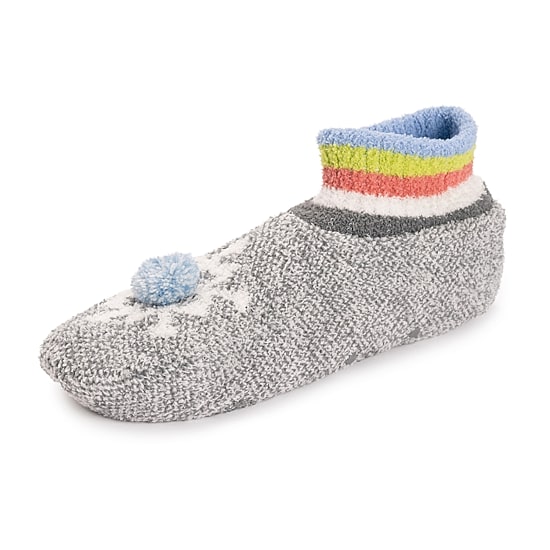 Muk Luks Womens 1 Pair Slipper Socks
