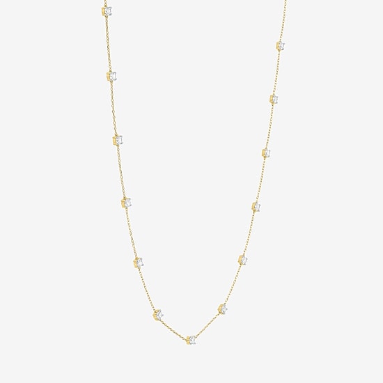 Diamond Addiction (G-H / Si2-I1) Womens 2 CT. T.W. Lab Grown White Diamond 10K Gold 20 Inch Pendant Necklace