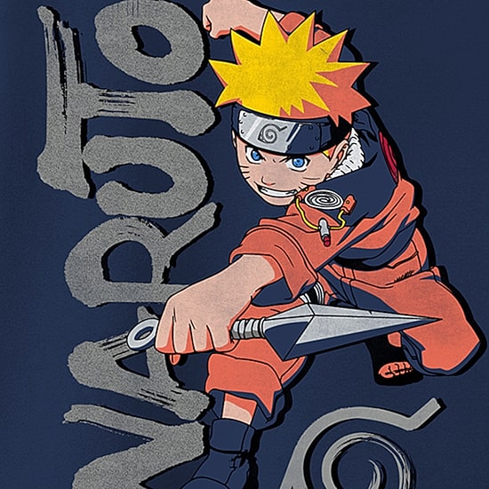 Little & Big Kid Boys Long Sleeve Naruto Hoodie