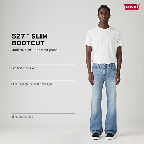 Levi's® Mens 527™ Slim Fit Bootcut Jean