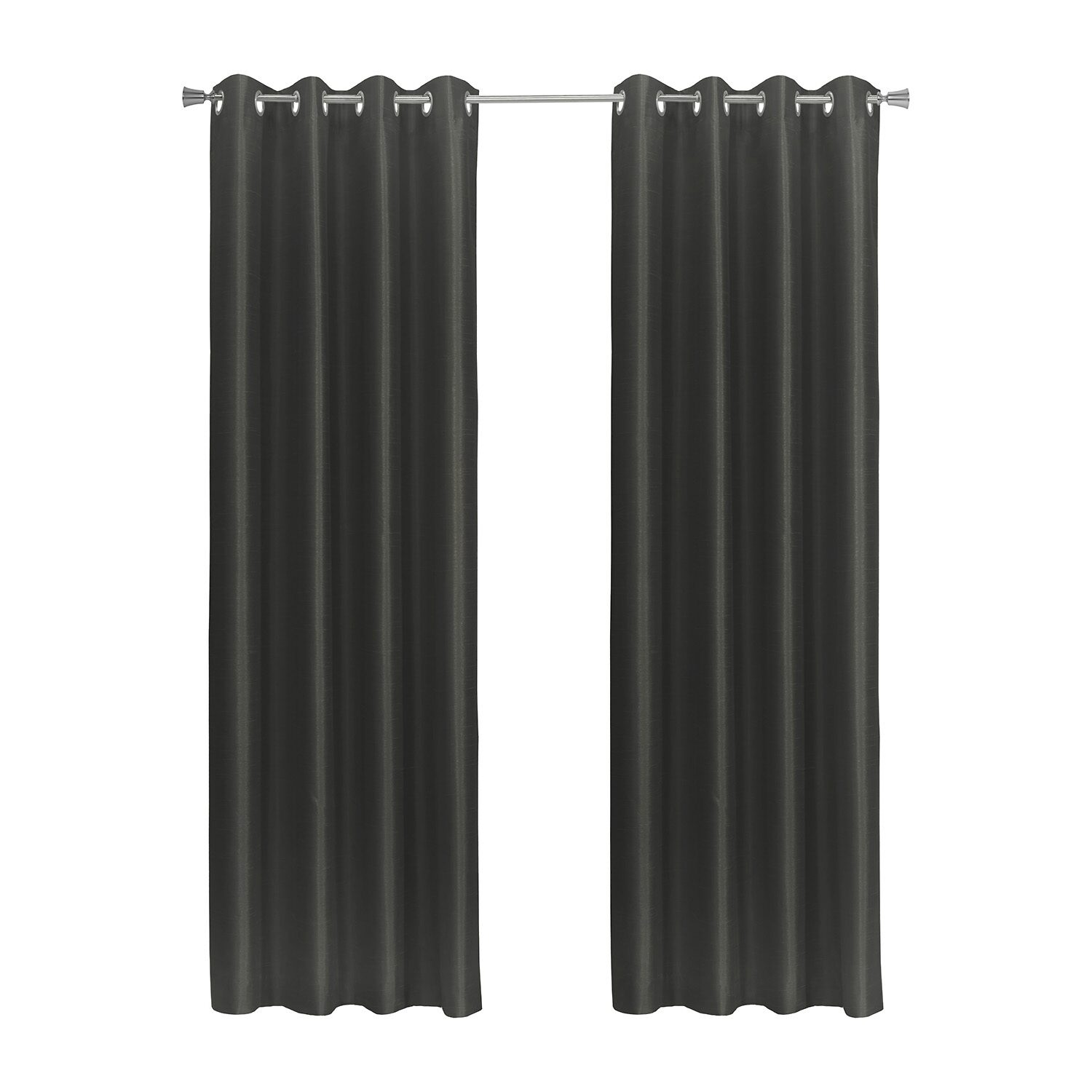 Thermaplus Glacier Grommet Top 100% Blackout Single Curtain Panel