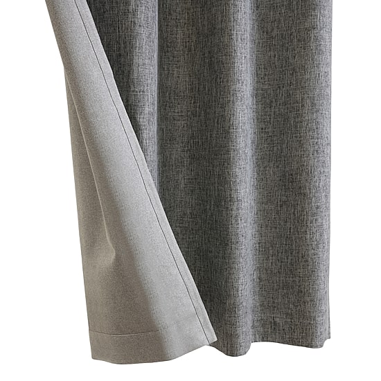 Thermaplus Duo Vice Versa Grommet Top 100% Blackout Single Curtain Panel