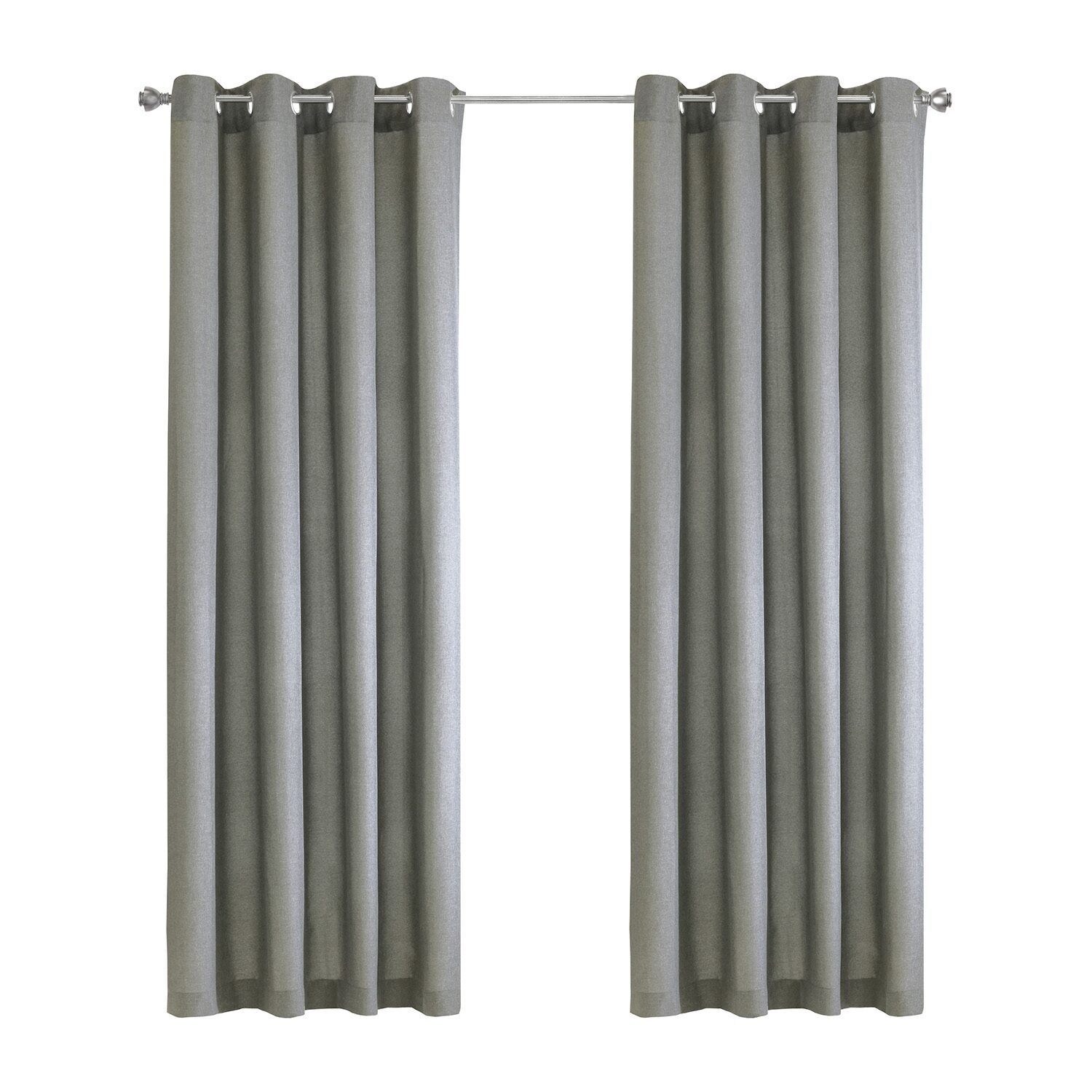 Habitat Milo Grommet Top Light-Filtering Single Curtain Panel
