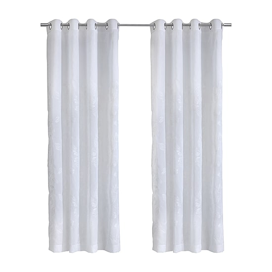 Habitat Selina Grommet Top Sheer Single Curtain Panel