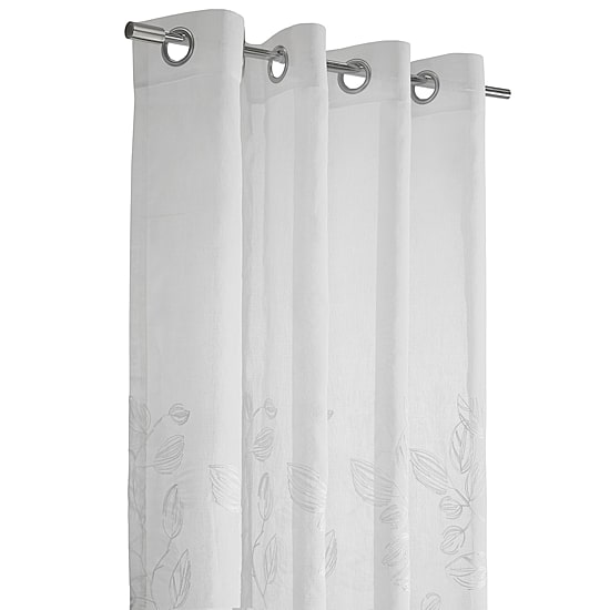 Habitat Selina Grommet Top Sheer Single Curtain Panel