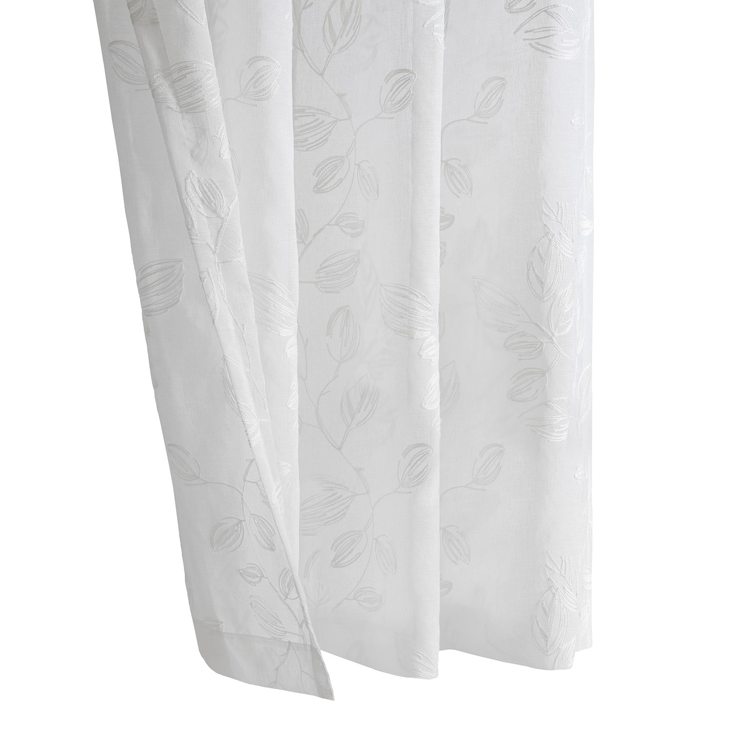 Habitat Selina Grommet Top Sheer Single Curtain Panel