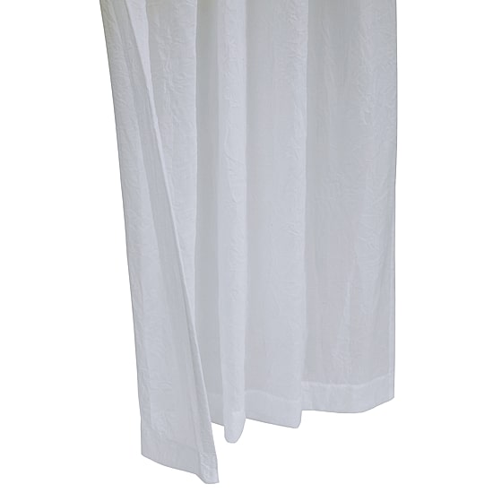Habitat Crushed Tab Top Sheer Single Curtain Panel