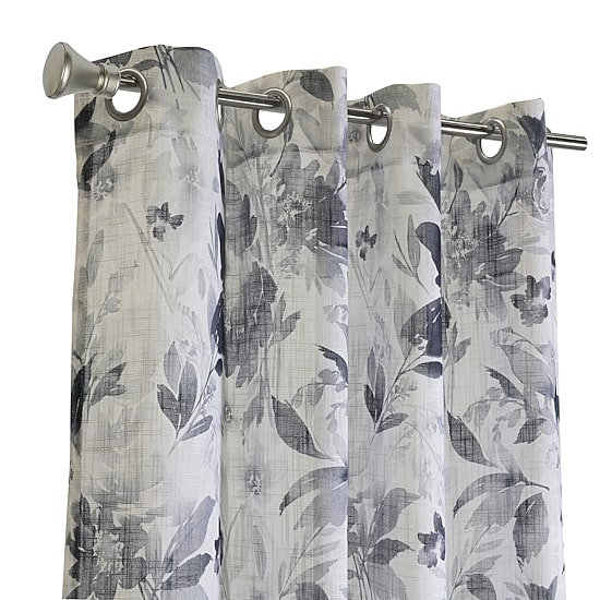 Habitat Nora Grommet Top Sheer Single Curtain Panel