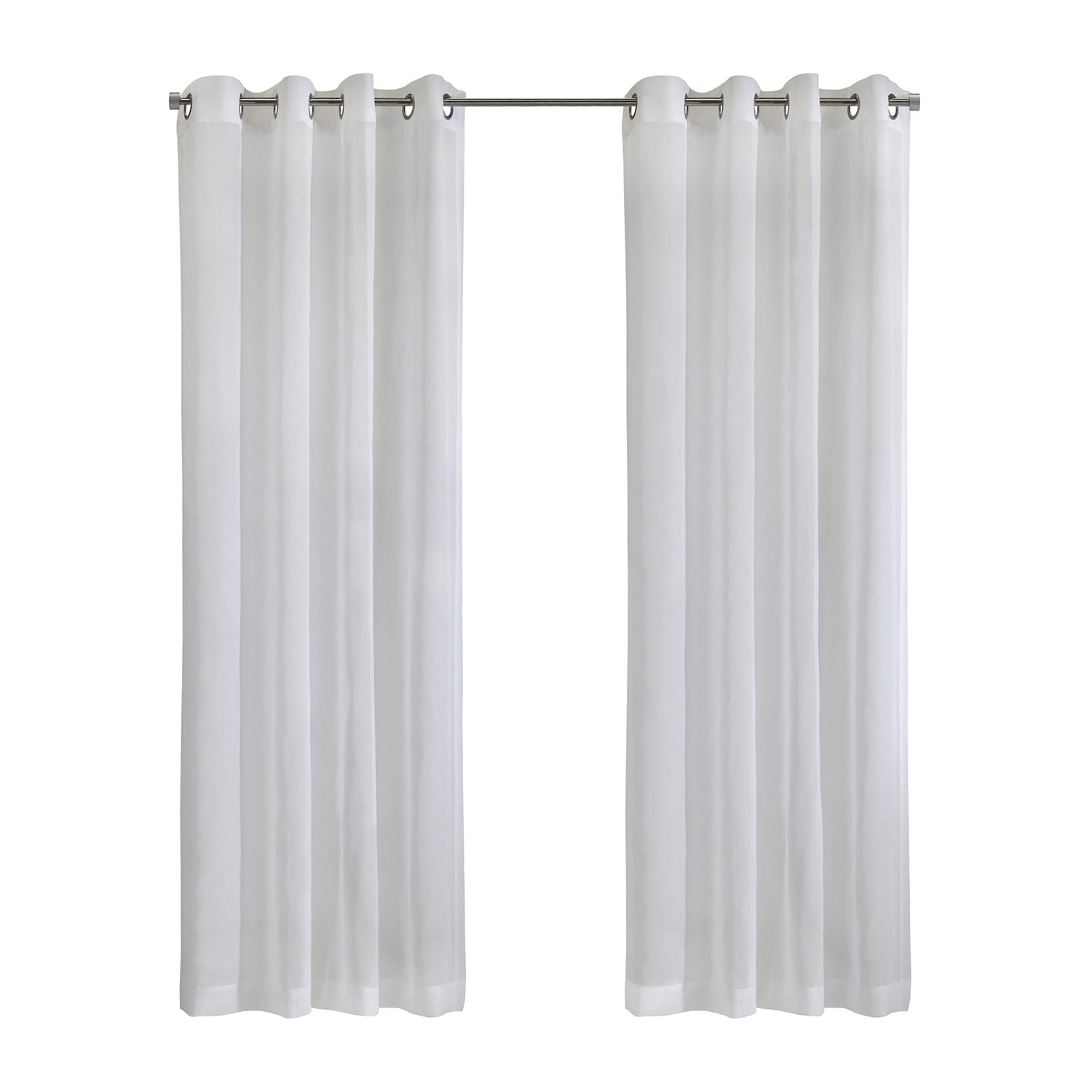 Habitat Daphne Grommet Top Sheer Single Curtain Panel
