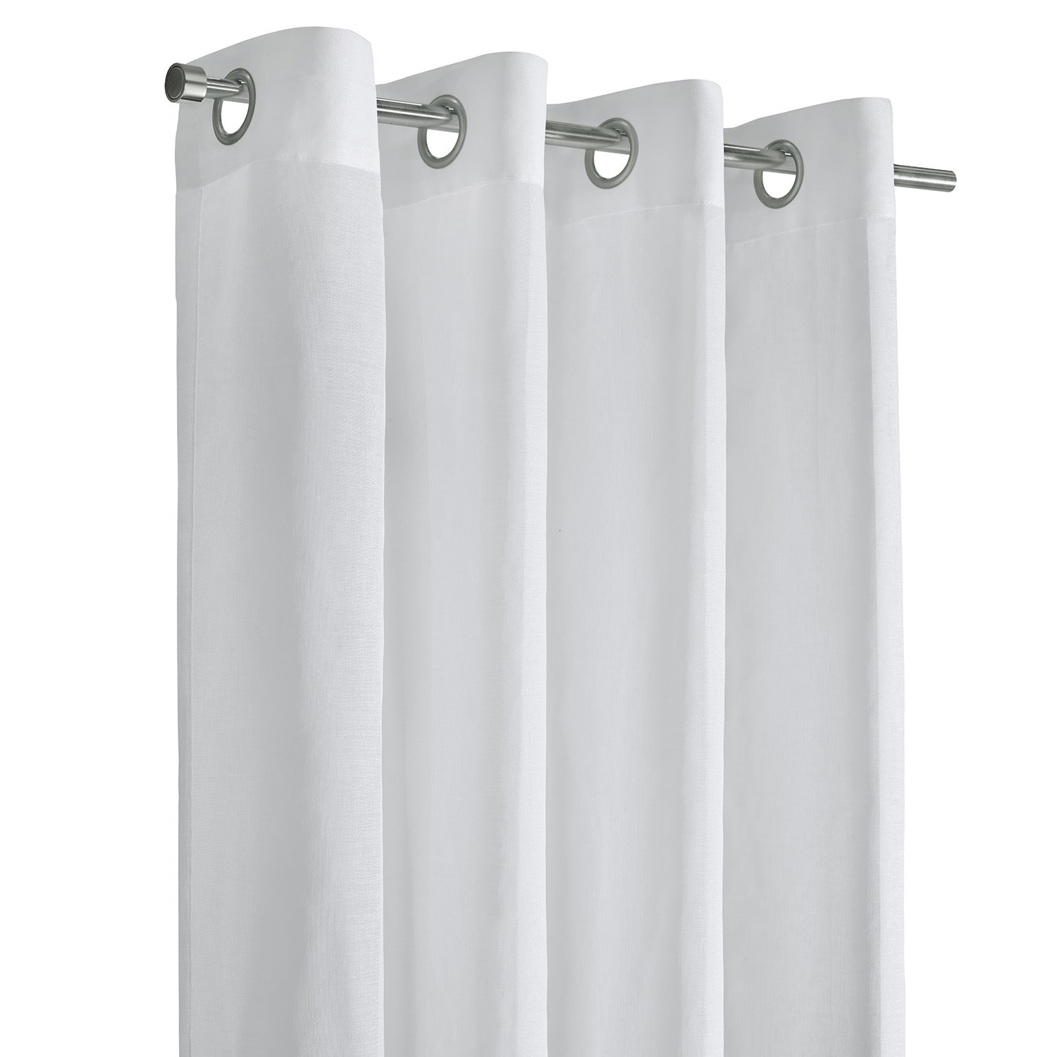 Habitat Daphne Grommet Top Sheer Single Curtain Panel