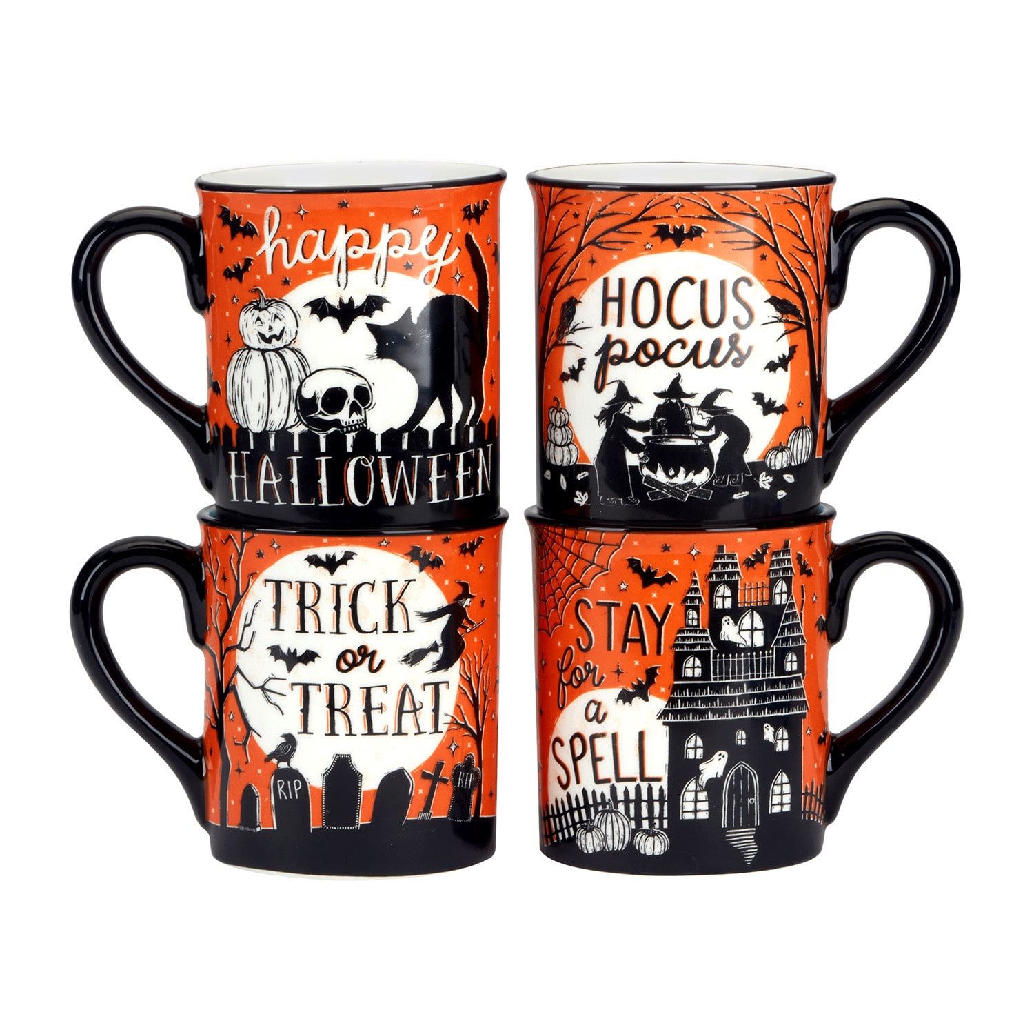 Certified International Hocus Pocus 4-pc. Coffee Mug