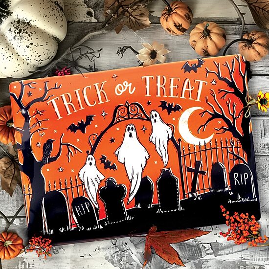 Certified International Hocus Pocus Serving Platter