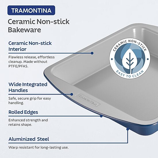 Tramontina Rise 8-pc. Cookie Sheet and Cooling Rack Set