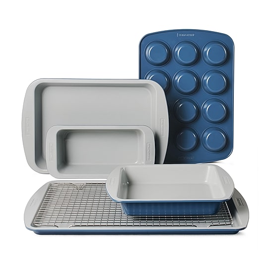 Tramontina Rise 6-pc. Cookie Sheet and Cooling Rack Set