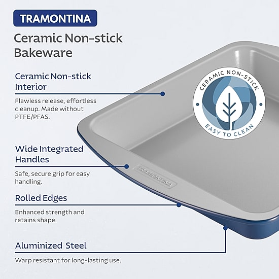 Tramontina Rise 6-pc. Cookie Sheet and Cooling Rack Set